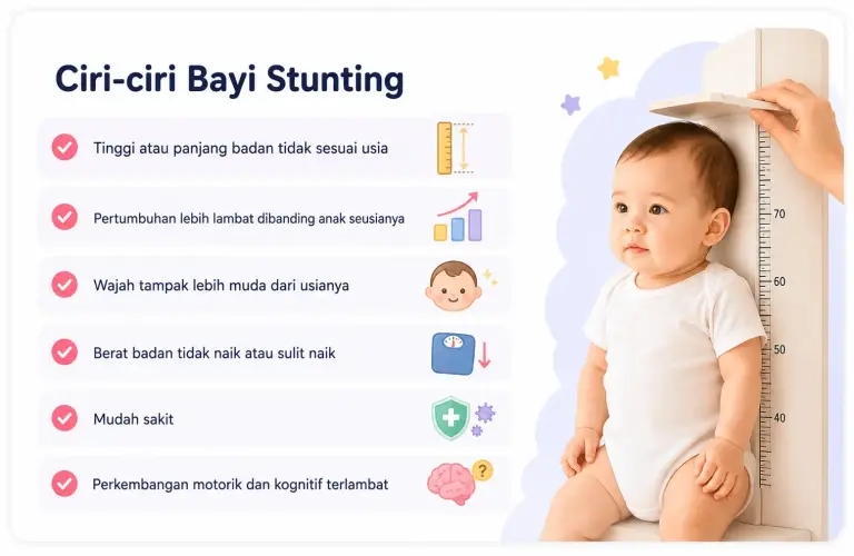 Ciri Bayi Stunting